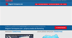 Desktop Screenshot of magazin-termopane.com