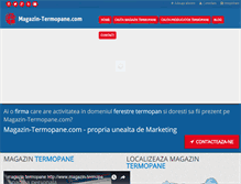 Tablet Screenshot of magazin-termopane.com